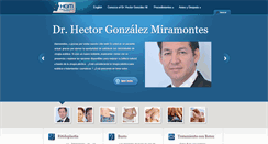Desktop Screenshot of drhectorgonzalezmiramontes.com